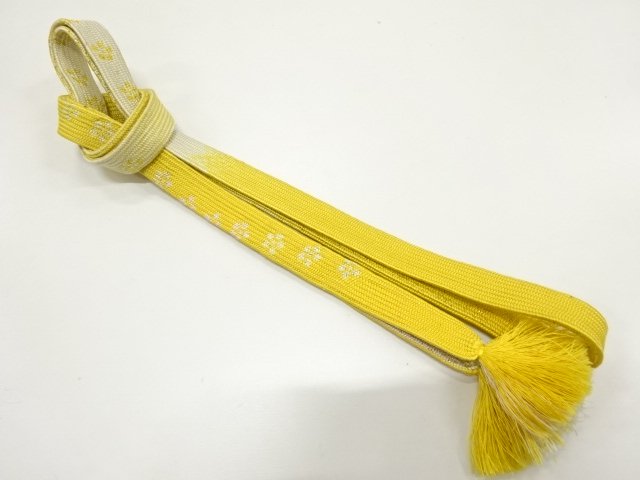 JAPANESE KIMONO / HAND-TIED OBIJIME